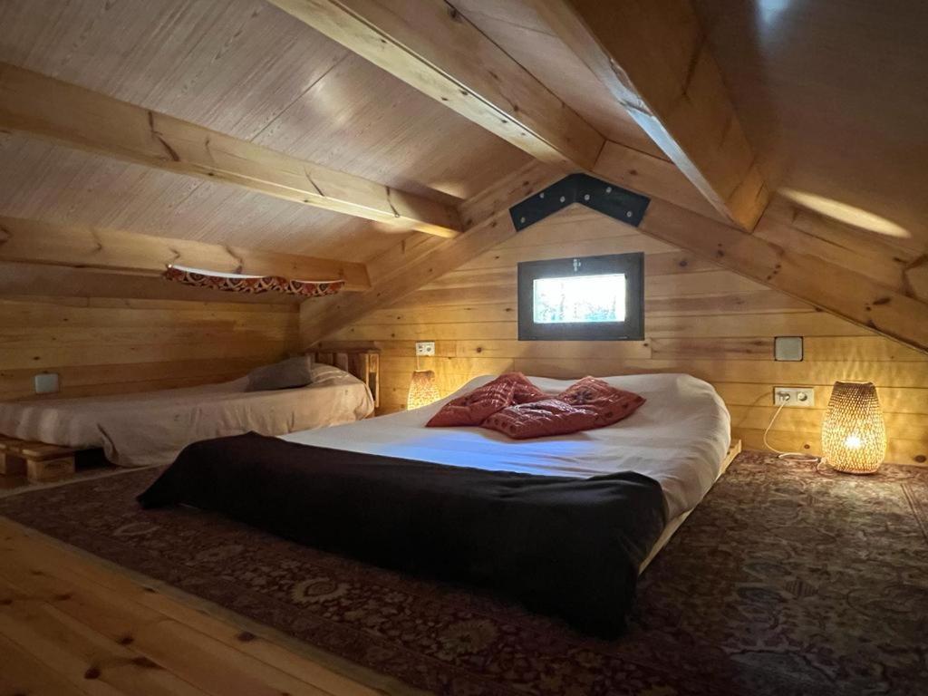 Rustic Cabin In The Woods/Cabana En El Bosque Amer Dış mekan fotoğraf