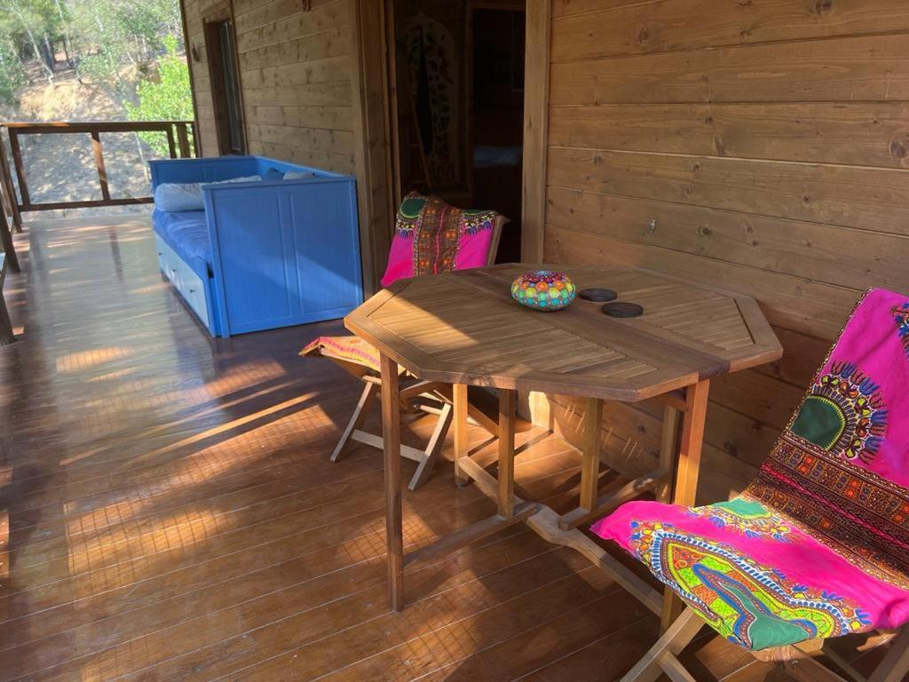 Rustic Cabin In The Woods/Cabana En El Bosque Amer Dış mekan fotoğraf